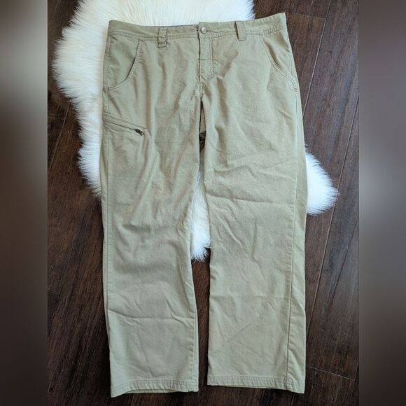 Toad&Co Tan Chinos Versatile Cotton Blend - Picture 1 of 7